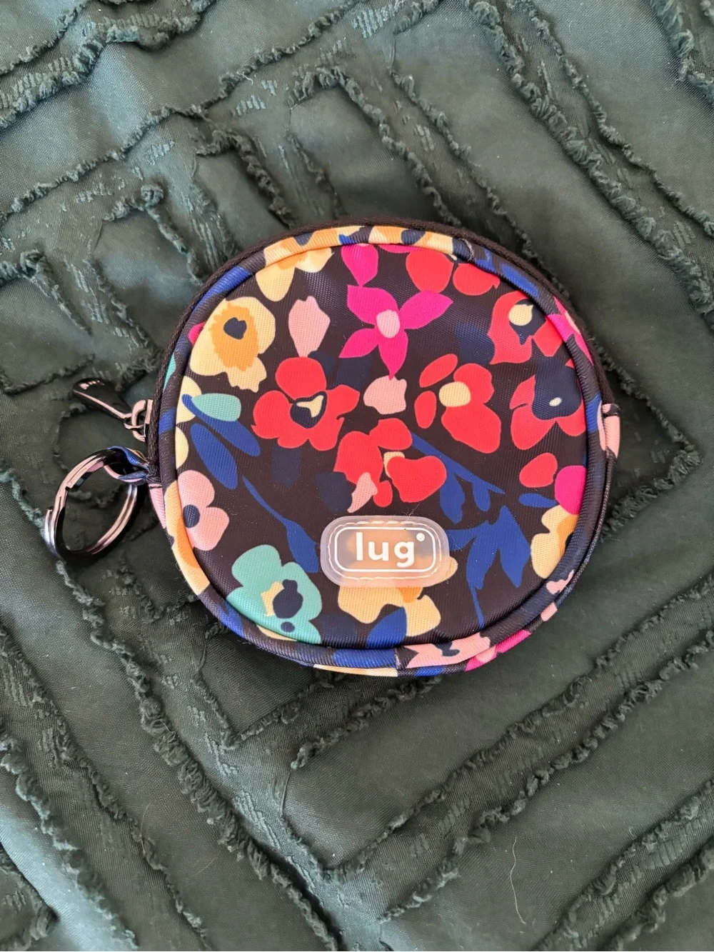 Lug coral Ranger with wildflower Splits and circle pouch set